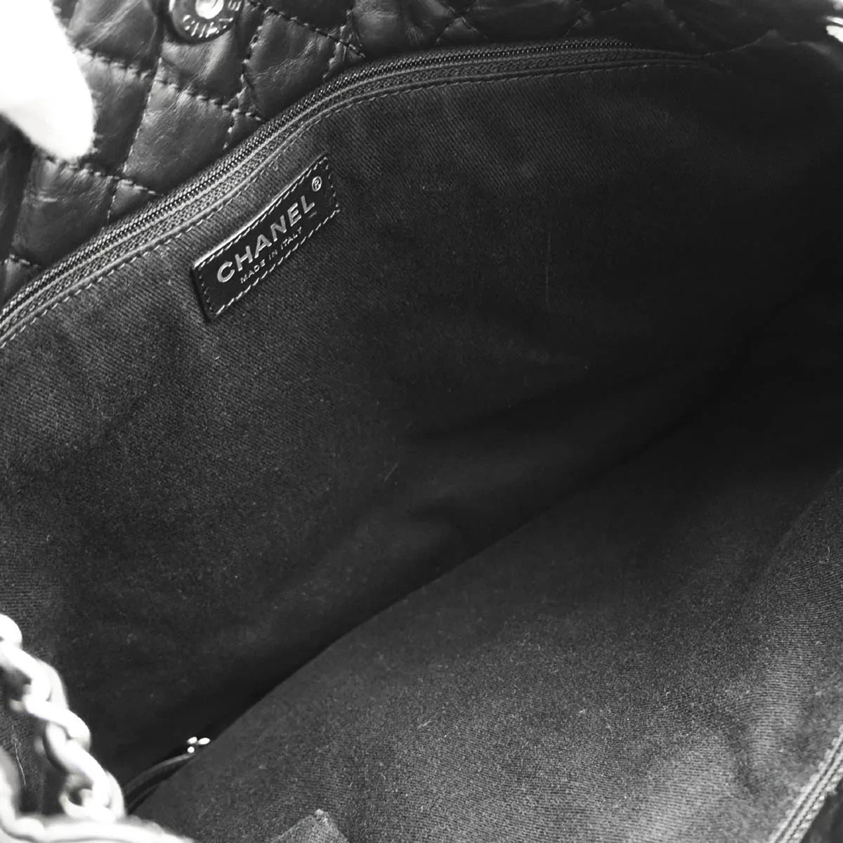 Chanel 2009-2010 Faux Fur XL Tote Bag