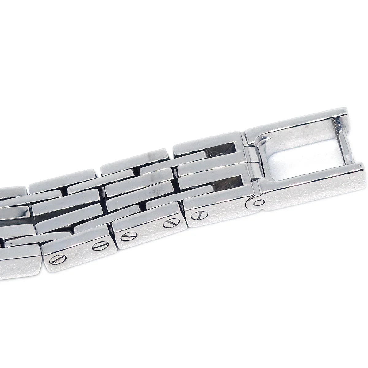 Syuuri Cartier Lanieres Tonneau Ref.2545 Quartz Watch 18KWG