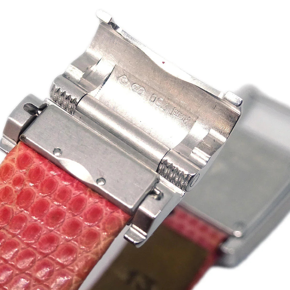 Piaget * Miss Protocole Quartz Watch 18KWG Diamond Lizard