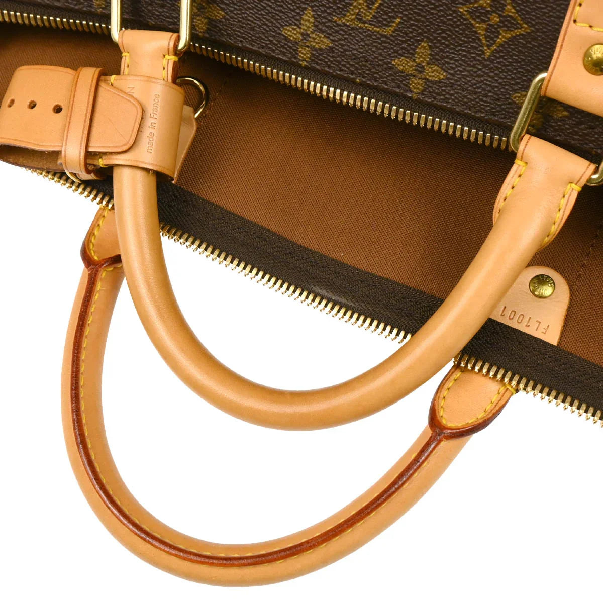 Louis Vuitton 2001 Monogram Keepall 60 Duffle Handbag M41422
