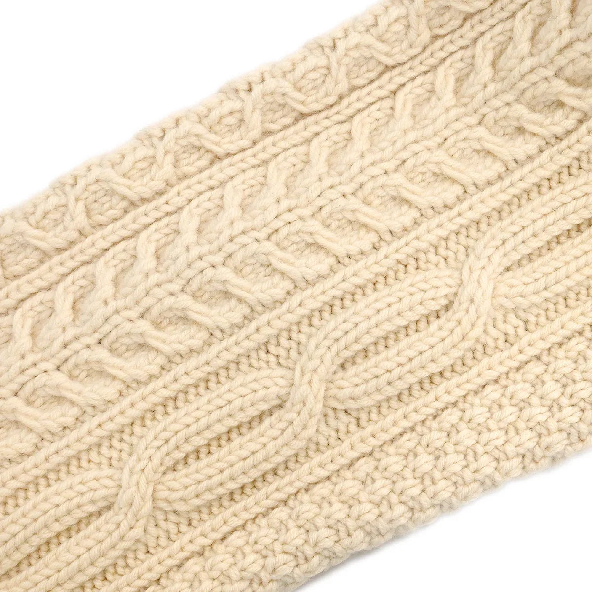 Chanel Cardigan Fisherman Sweater Ivory