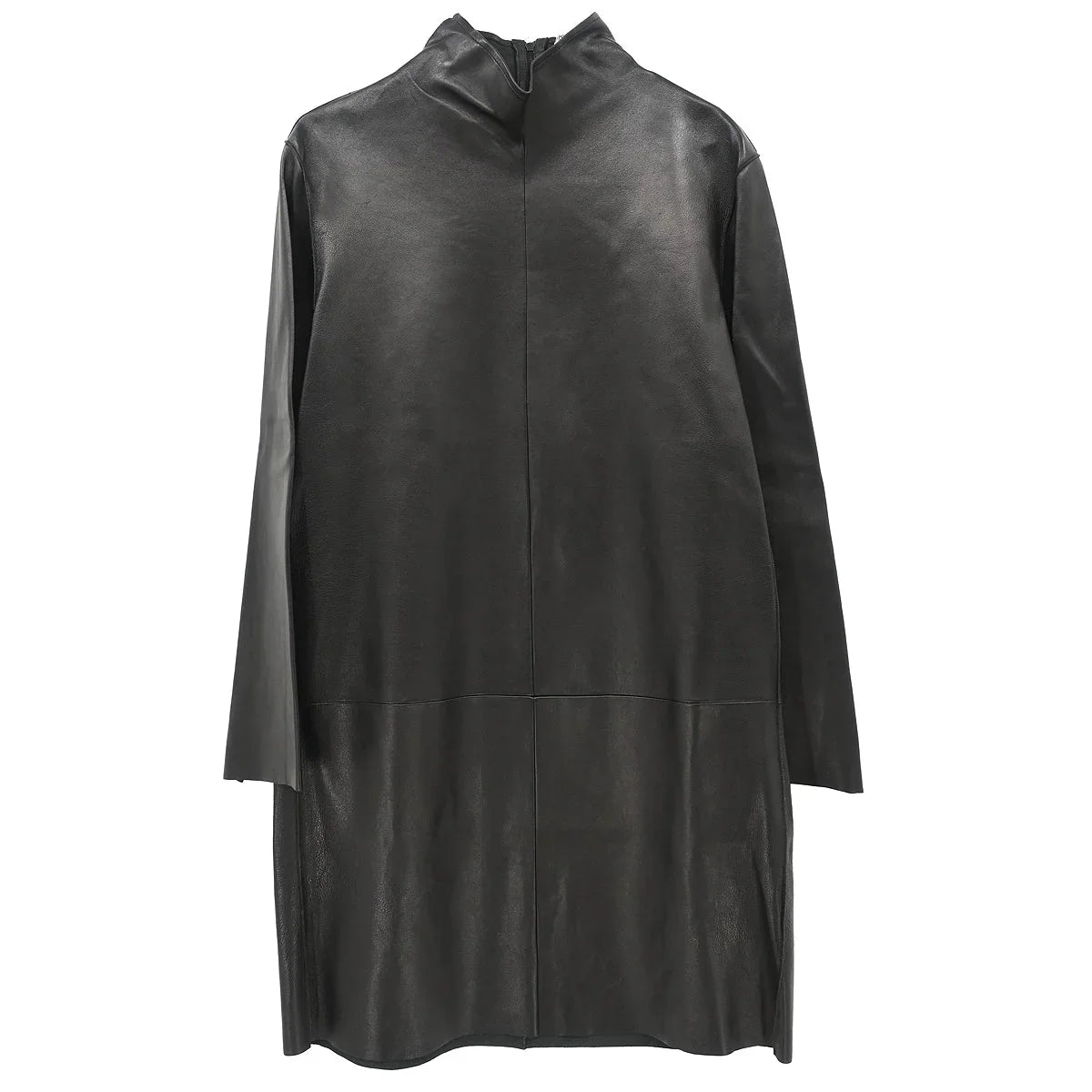 Hermes Zip Up Dress Black #38