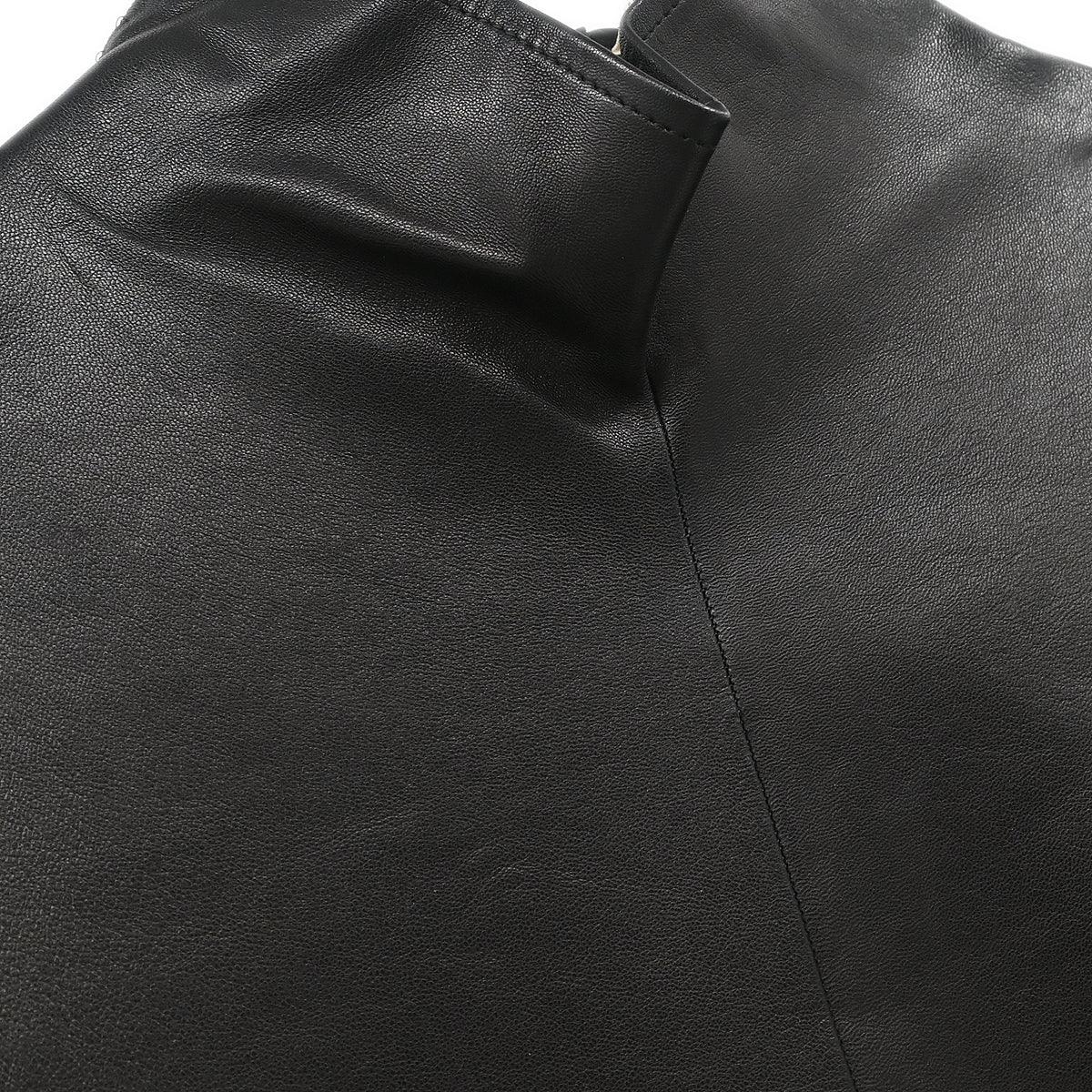 Hermes Zip Up Dress Black #38