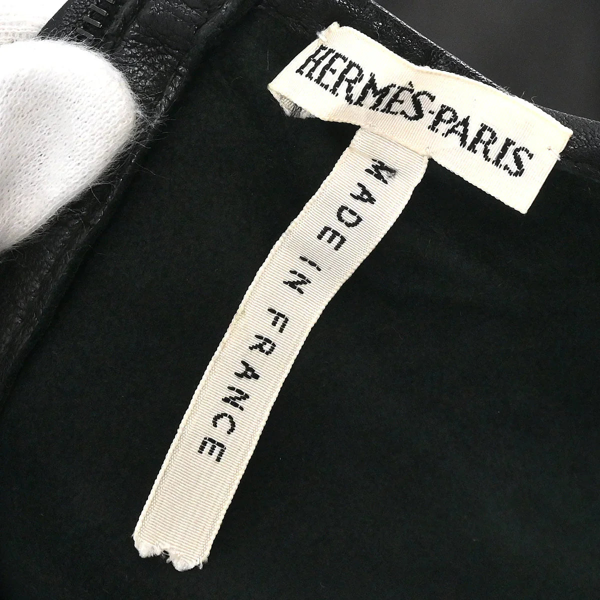 Hermes Zip Up Dress Black #38