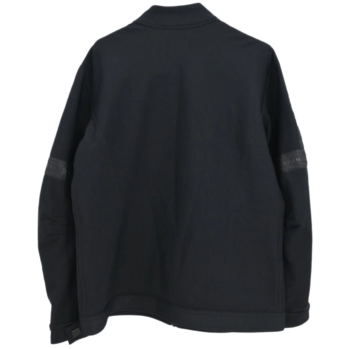 Chanel 2004 Sport Line Zip Up Jacket Black #40