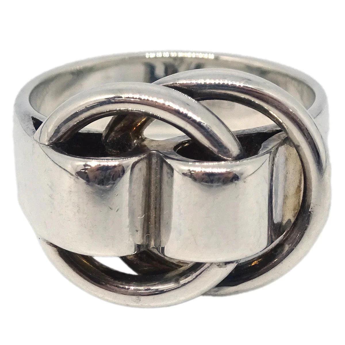 Hermes Ring Silver SV925 #50 #49 #9