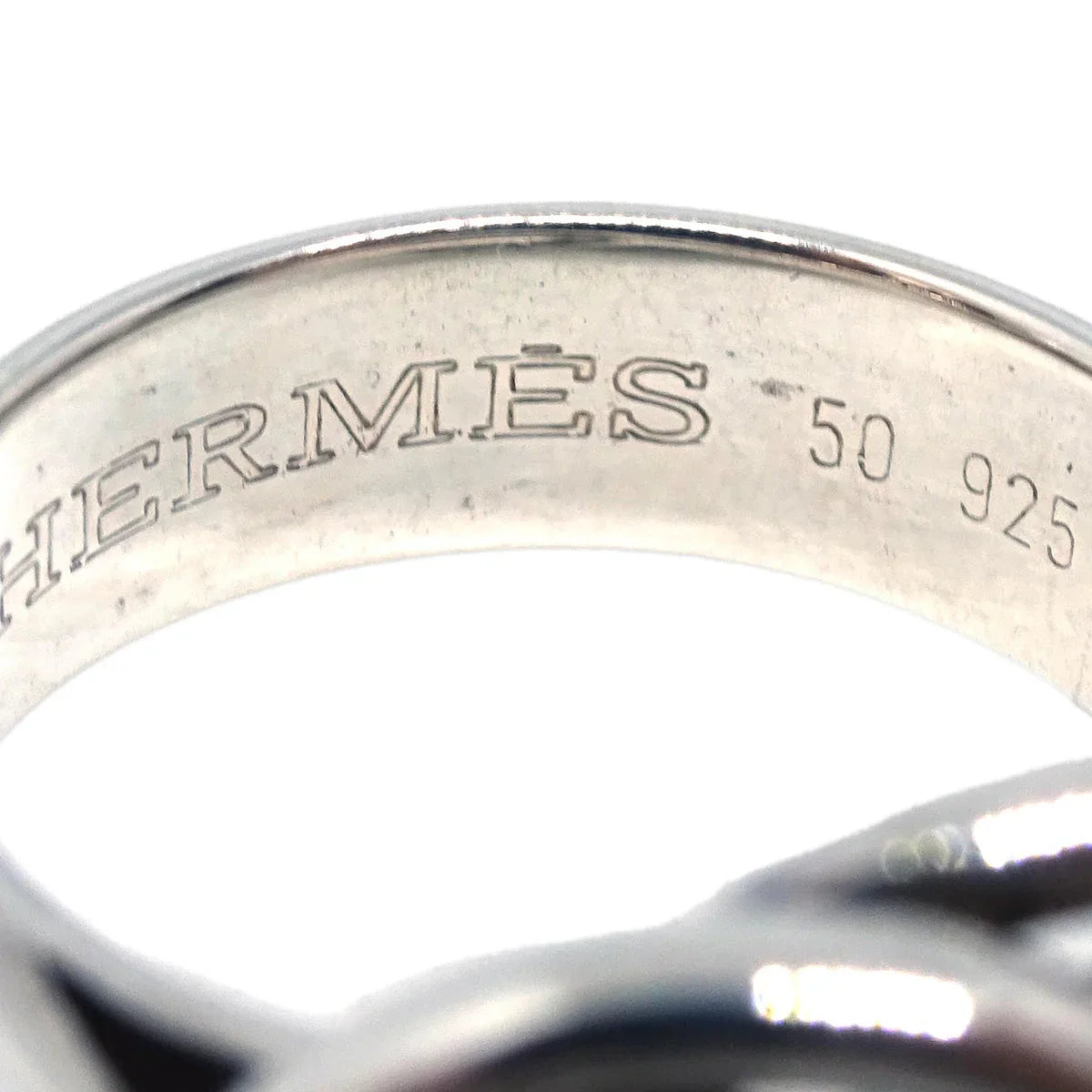 Hermes Ring Silver SV925 #50 #49 #9