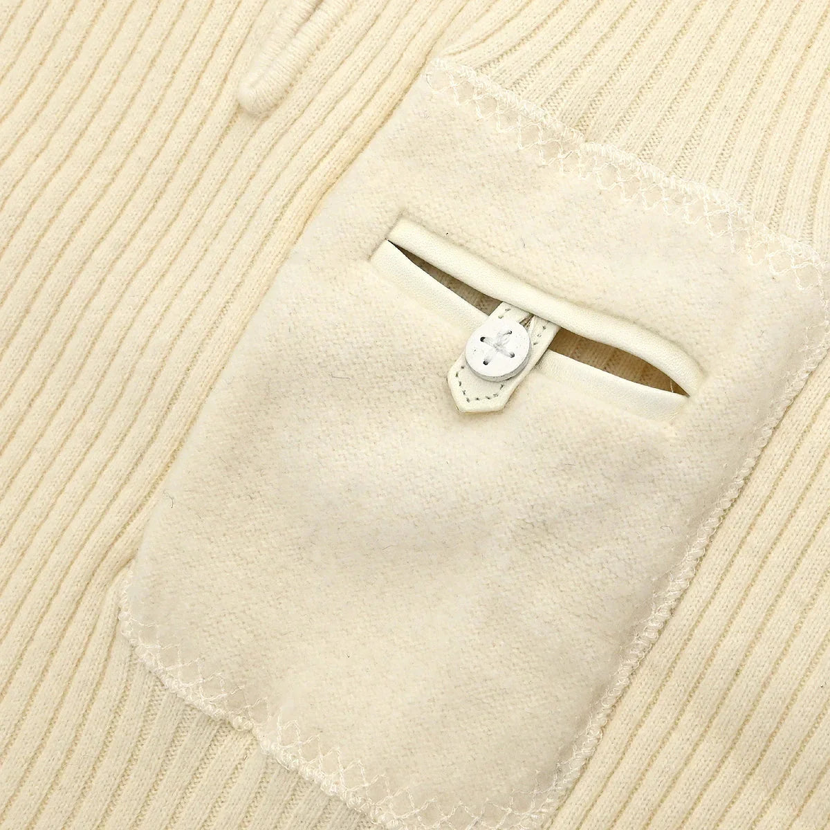 Christian Dior 2003 Sleeveless Top Ivory #40
