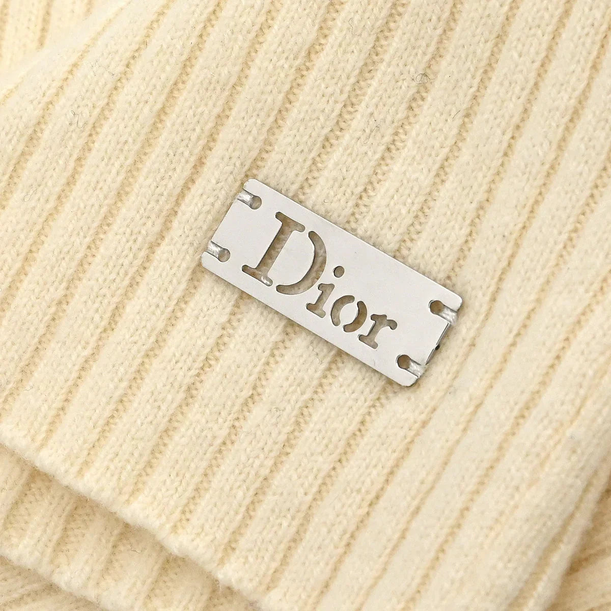 Christian Dior 2003 Sleeveless Top Ivory #40