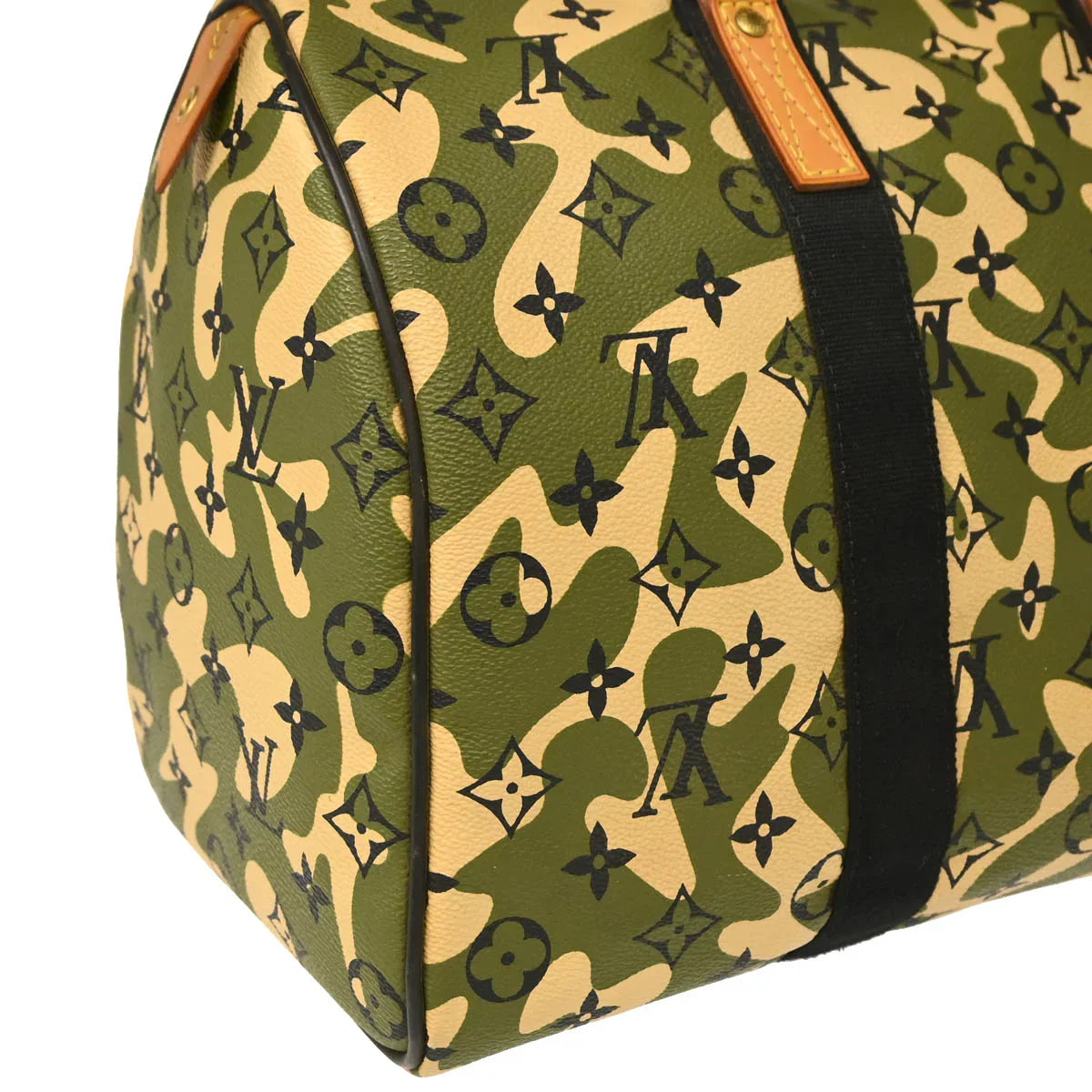 Louis Vuitton 2008 Green Monogramouflage Speedy 35 Handbag M95773