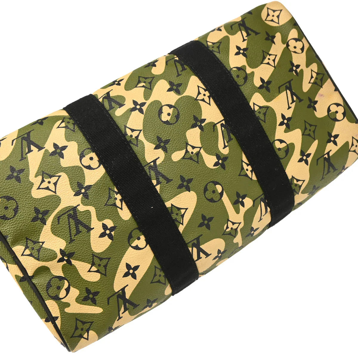 Louis Vuitton 2008 Green Monogramouflage Speedy 35 Handbag M95773