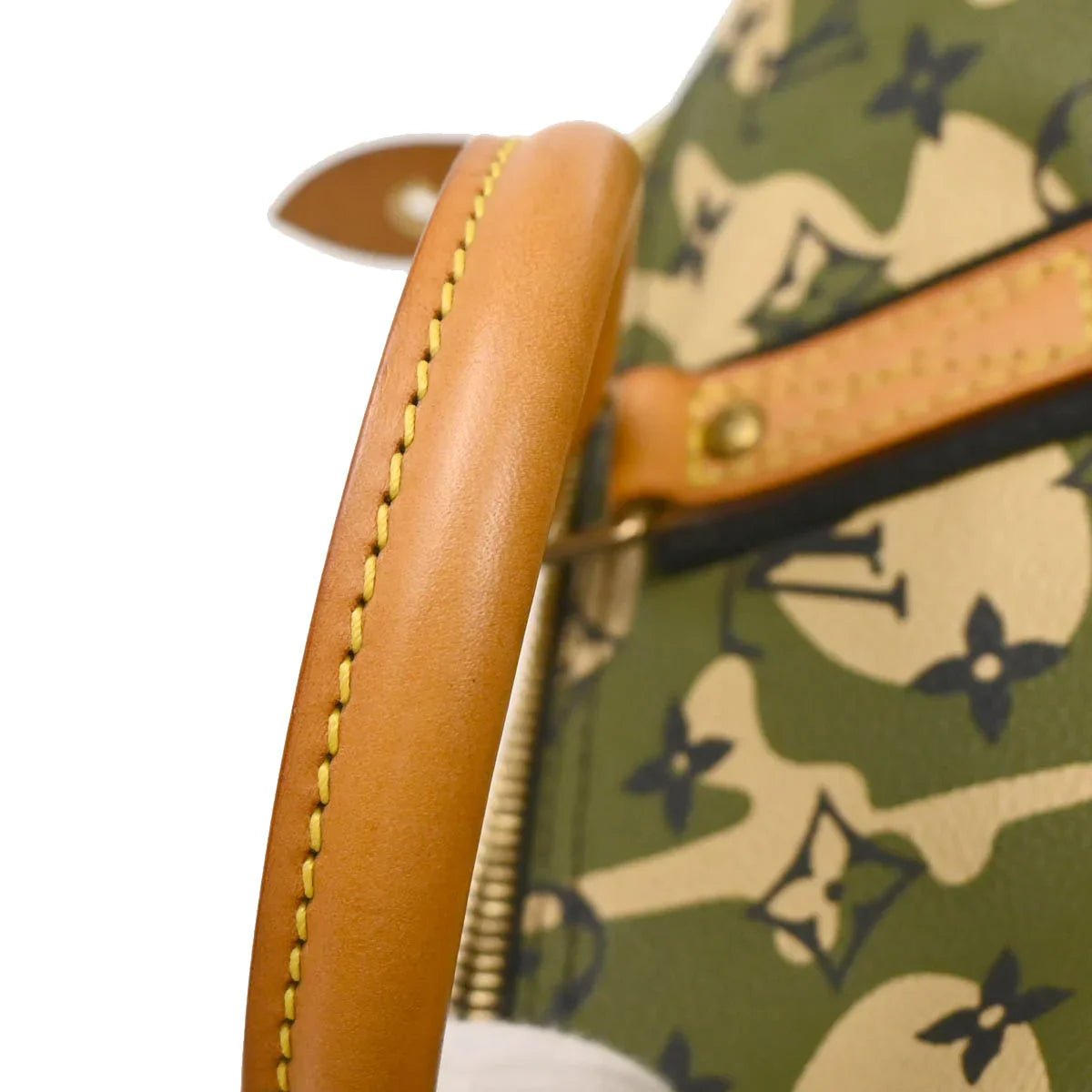 Louis Vuitton 2008 Green Monogramouflage Speedy 35 Handbag M95773