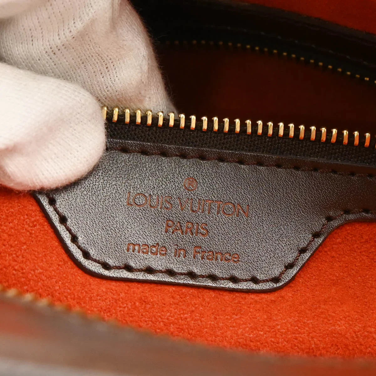 Louis Vuitton 2001 Damier Venice PM Tote Handbag N51145