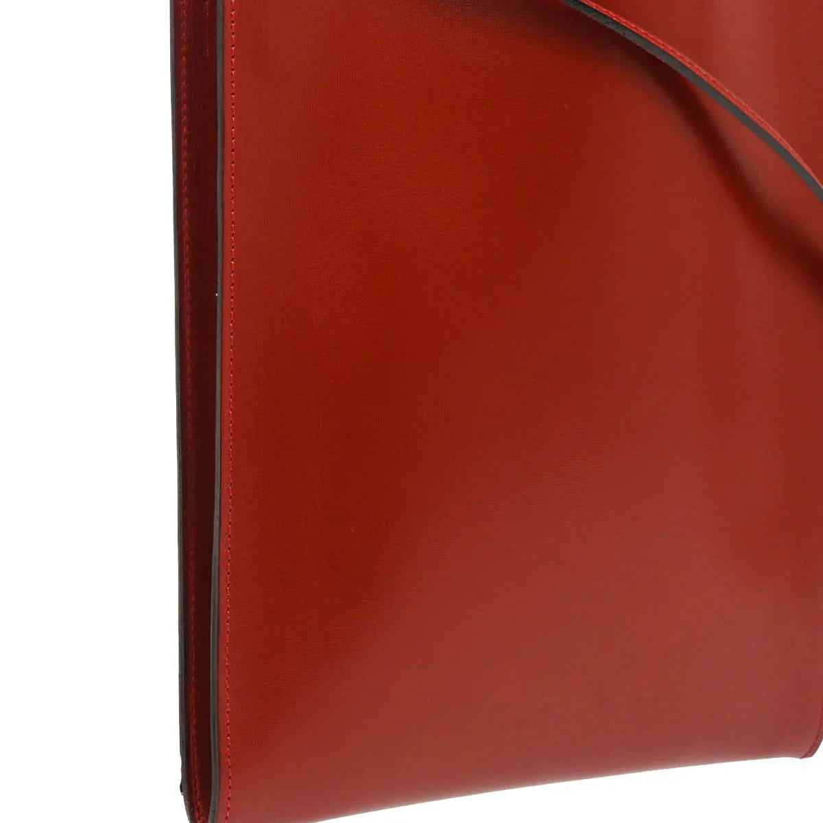 Hermes Rouge H Box Calf Onimaitou Crossbody Pochette Shoulder Bag