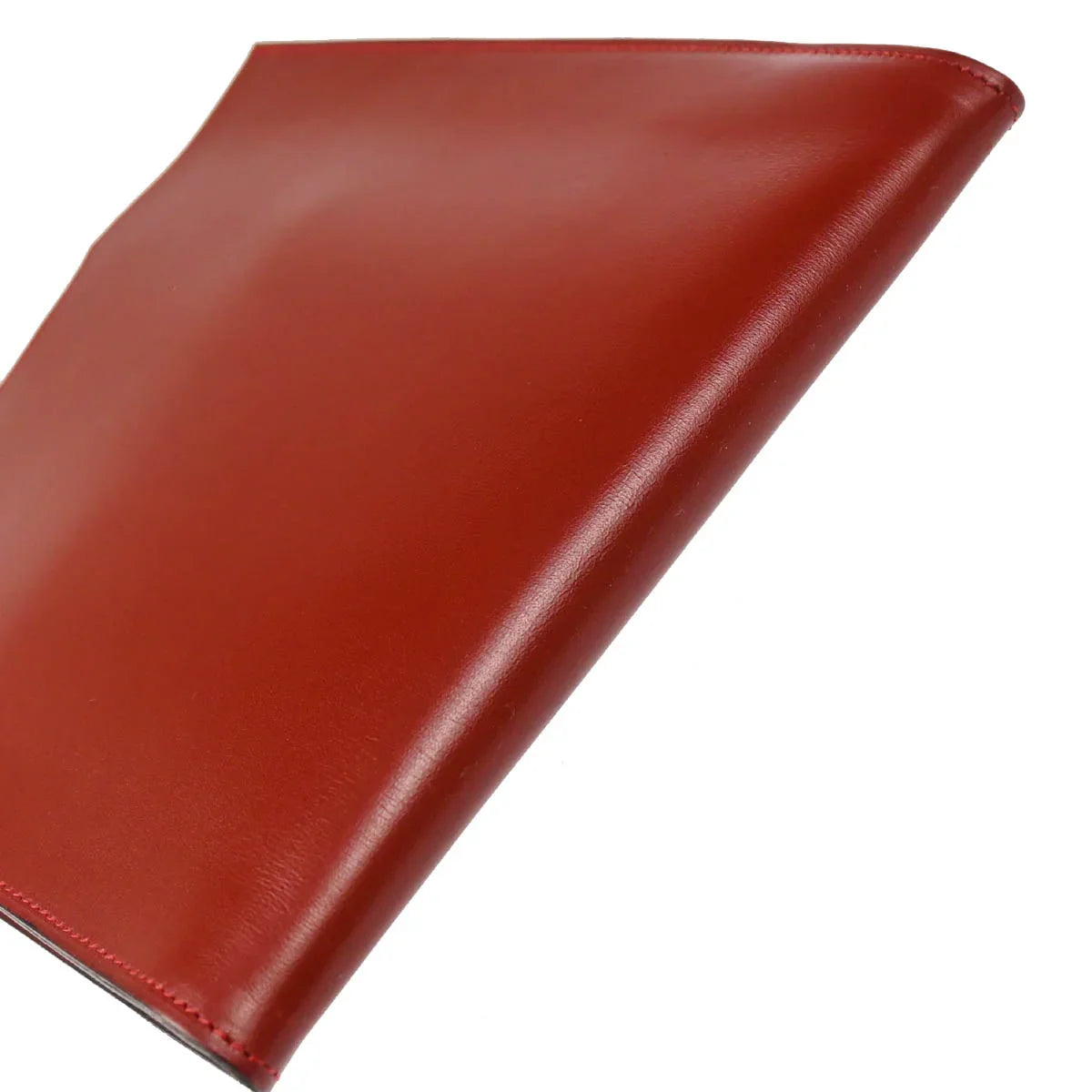 Hermes Rouge H Box Calf Onimaitou Crossbody Pochette Shoulder Bag