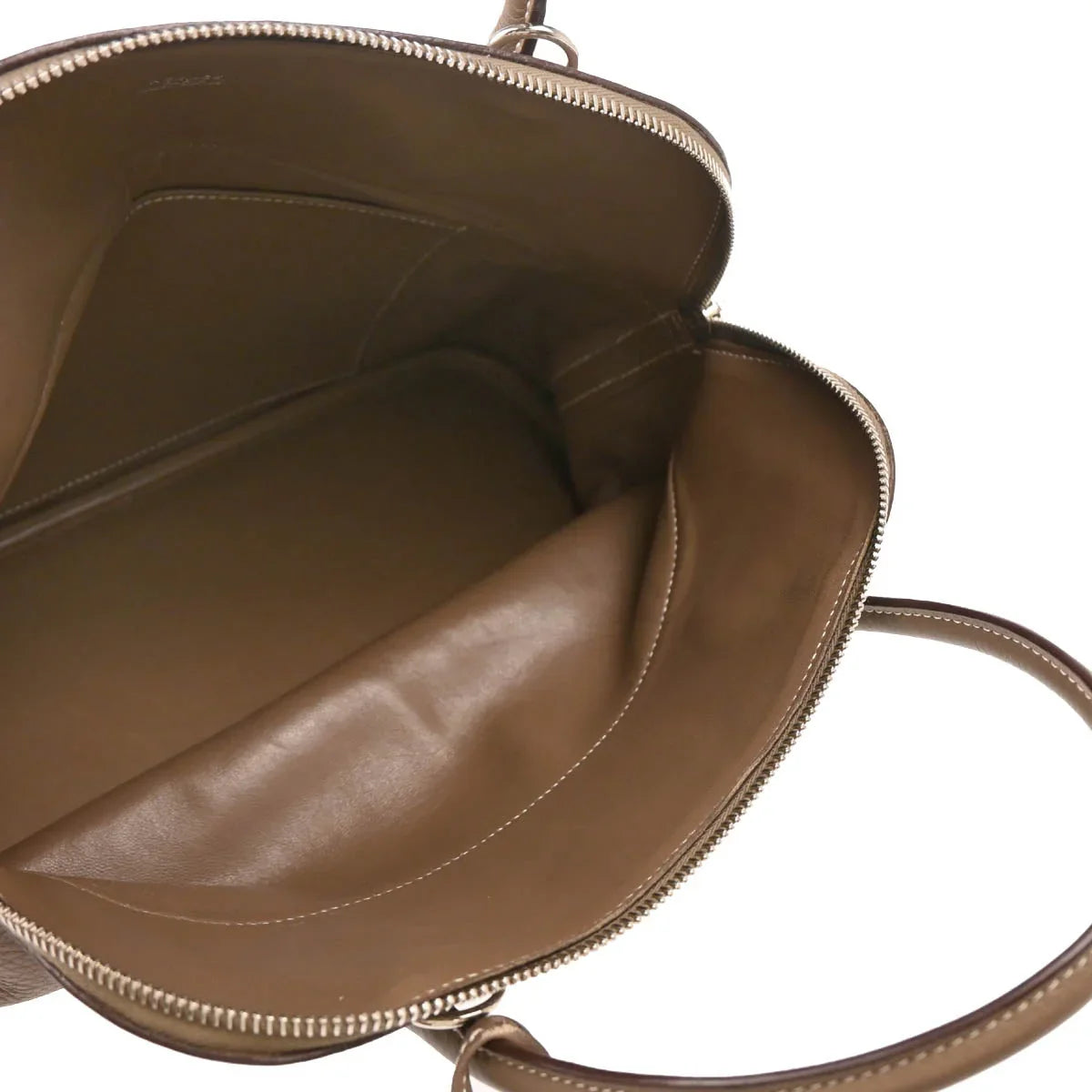 Hermes 2006 Etoupe Taurillon Clemence Bolide 31 2way Shoulder Handbag