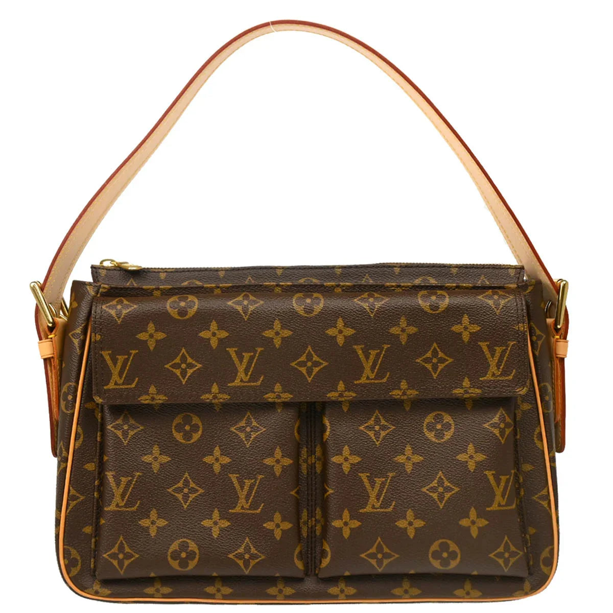 Louis Vuitton 2004 Monogram Viva Cite GM Handbag M51163