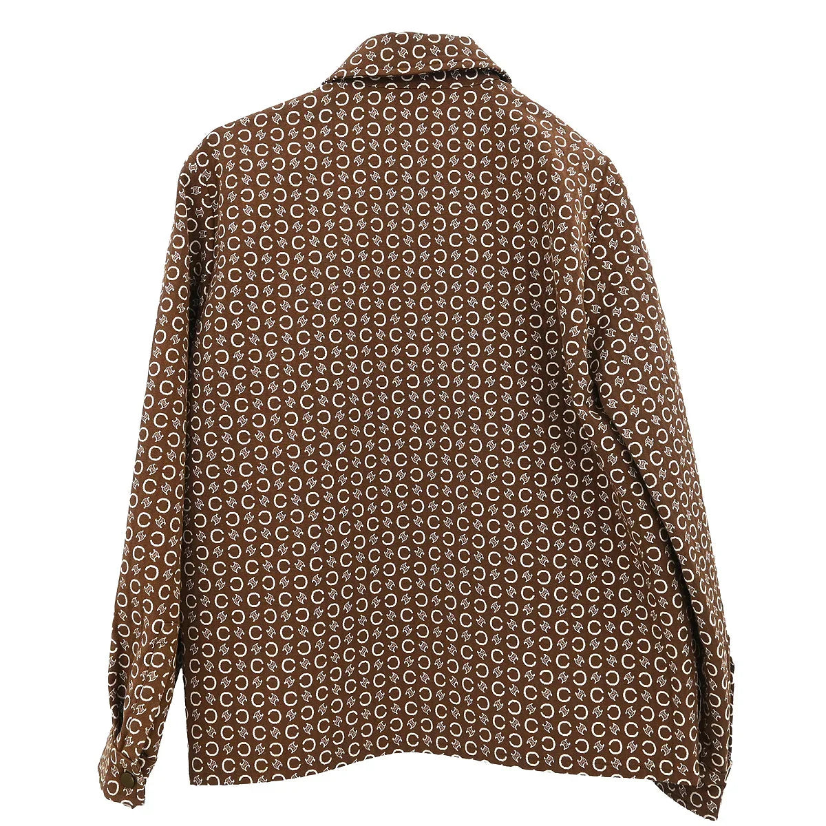 Celine Zip Up Jacket Macadam Brown #40