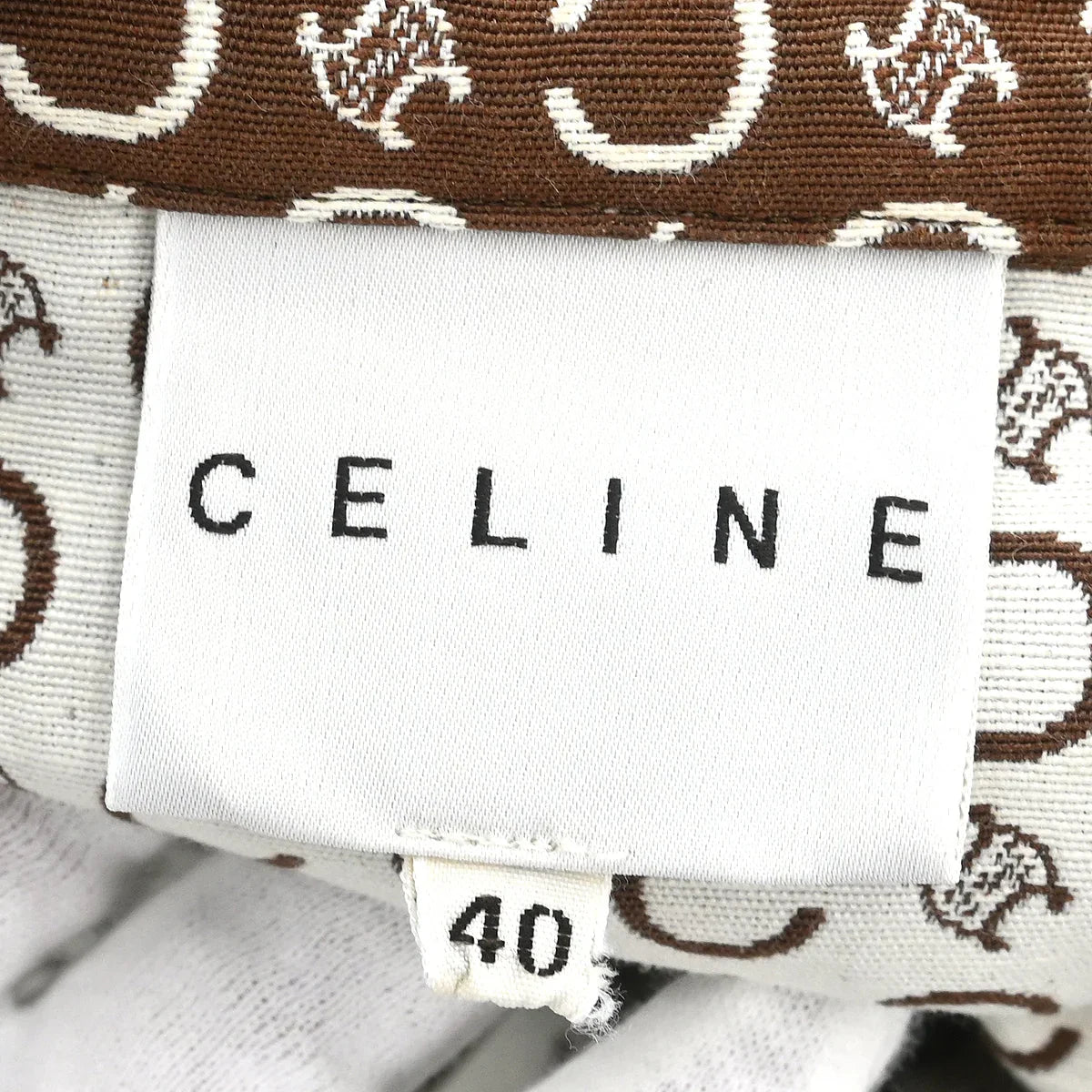 Celine Zip Up Jacket Macadam Brown #40