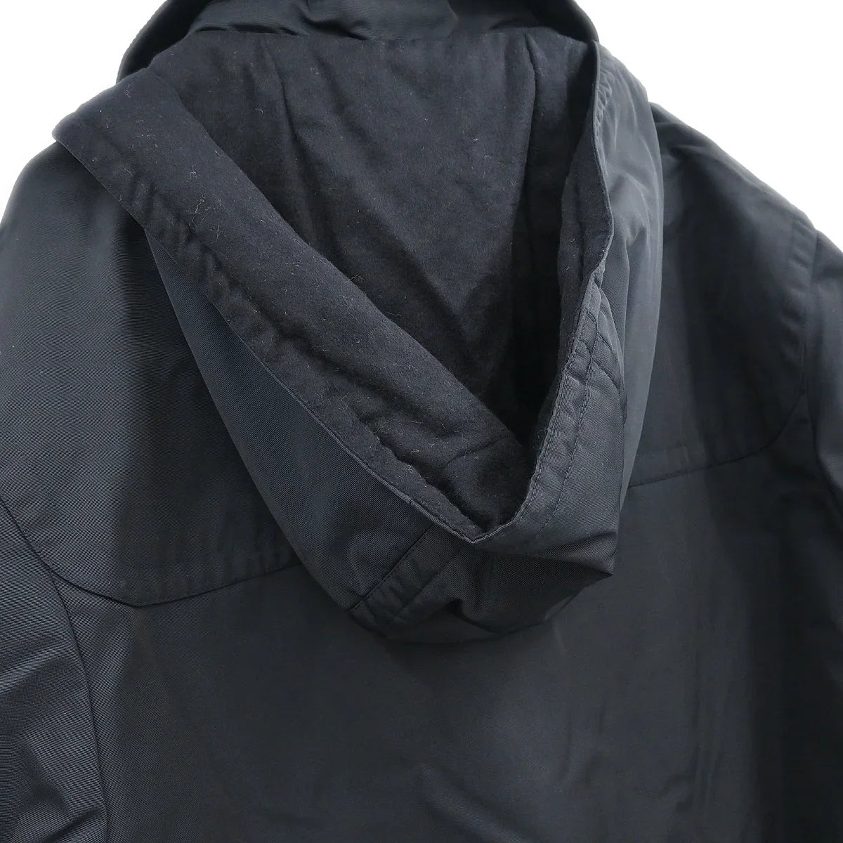 Hermes Single Breasted Coat Black #50