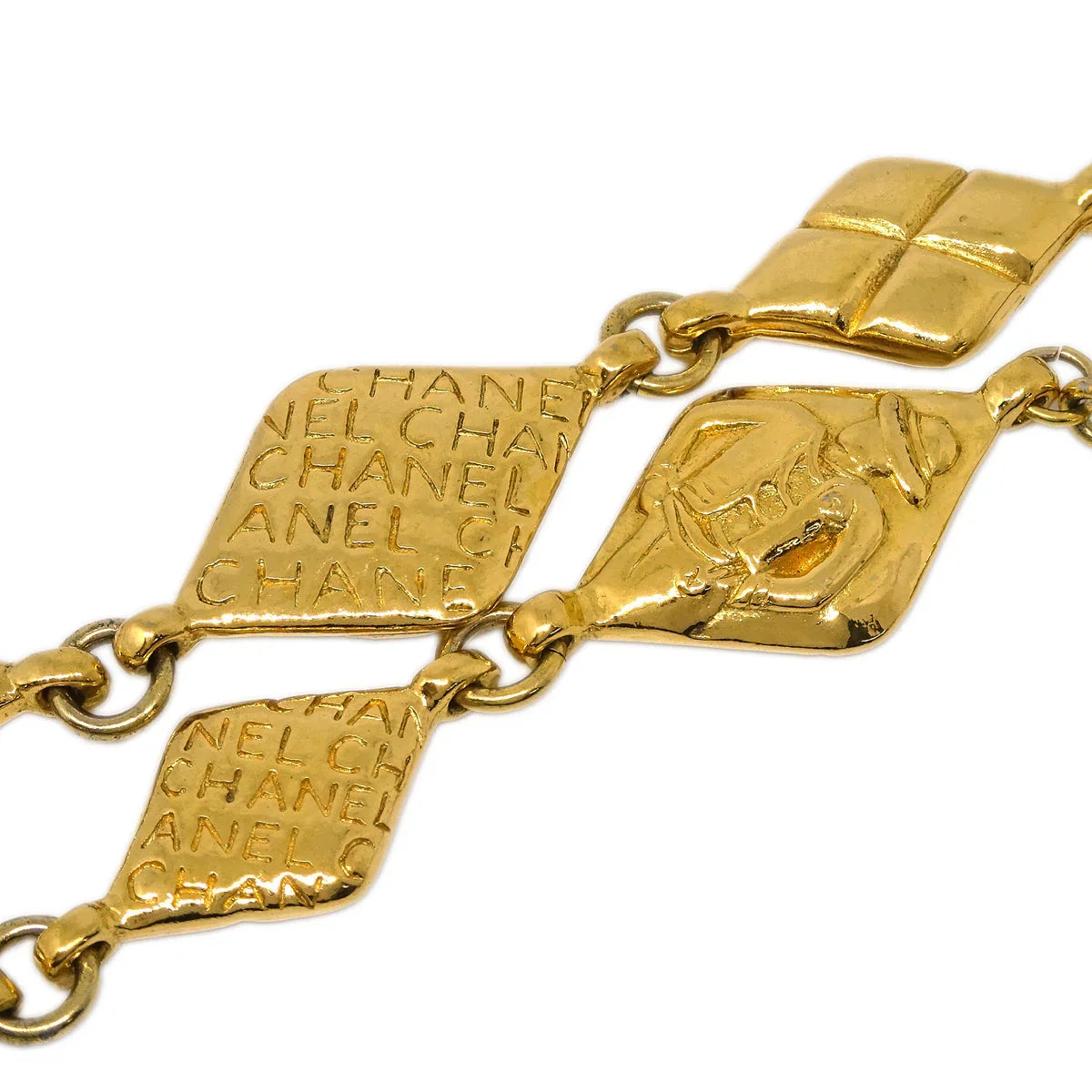Chanel Chain Necklace Gold