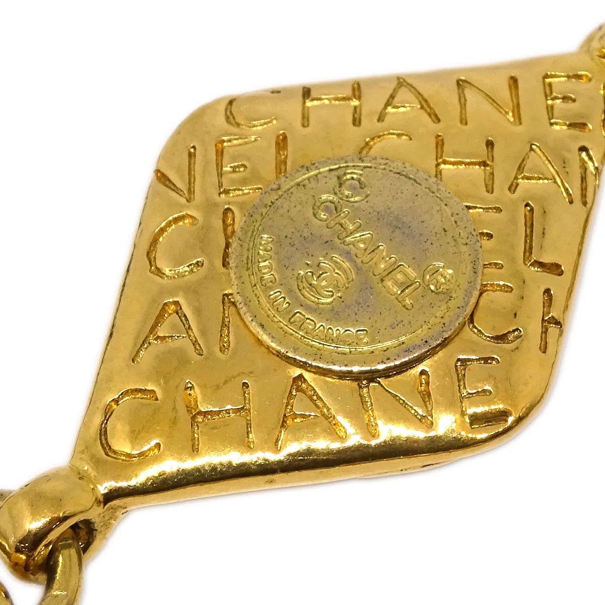 Chanel Chain Necklace Gold
