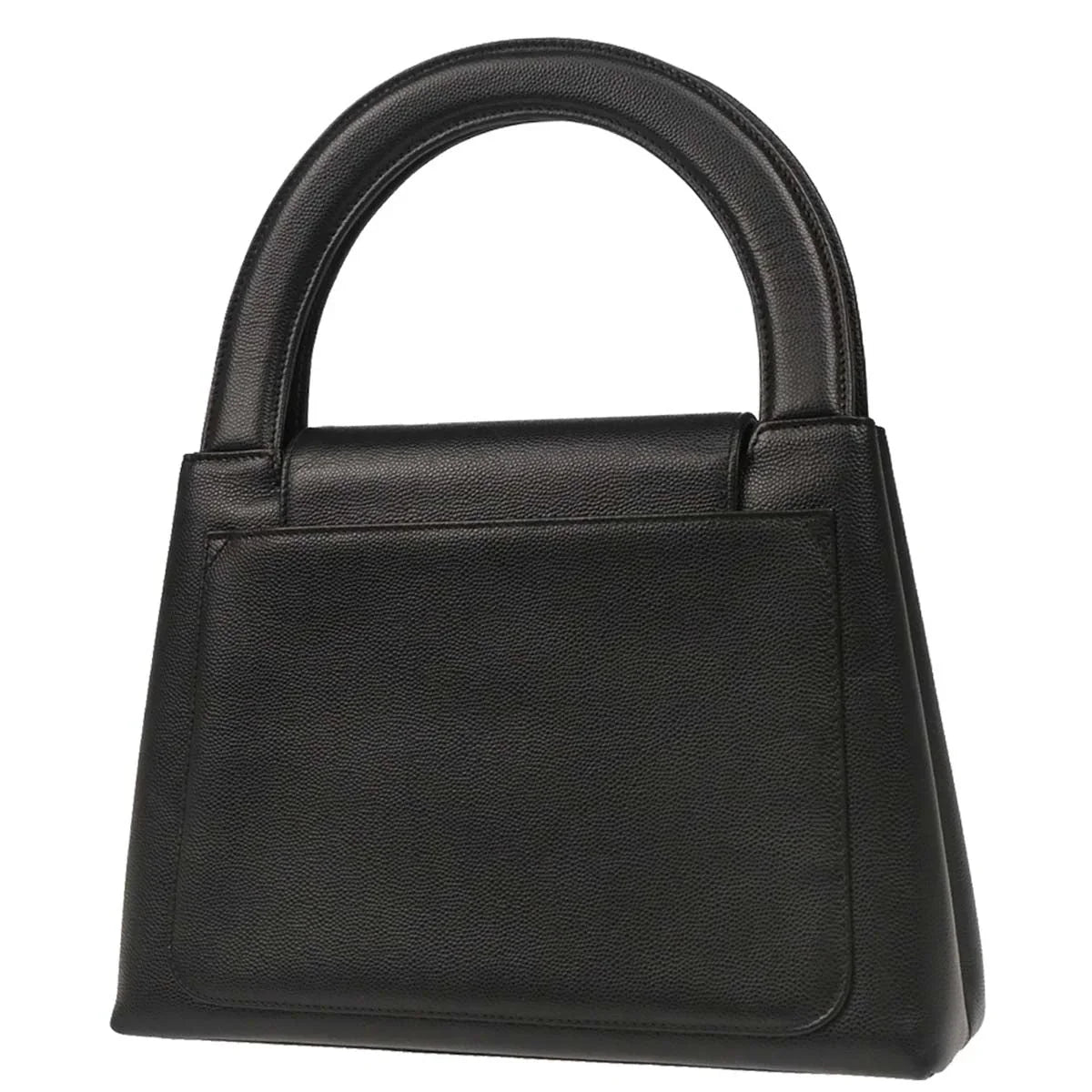 Chanel 1997-1999 Black Caviar Handbag