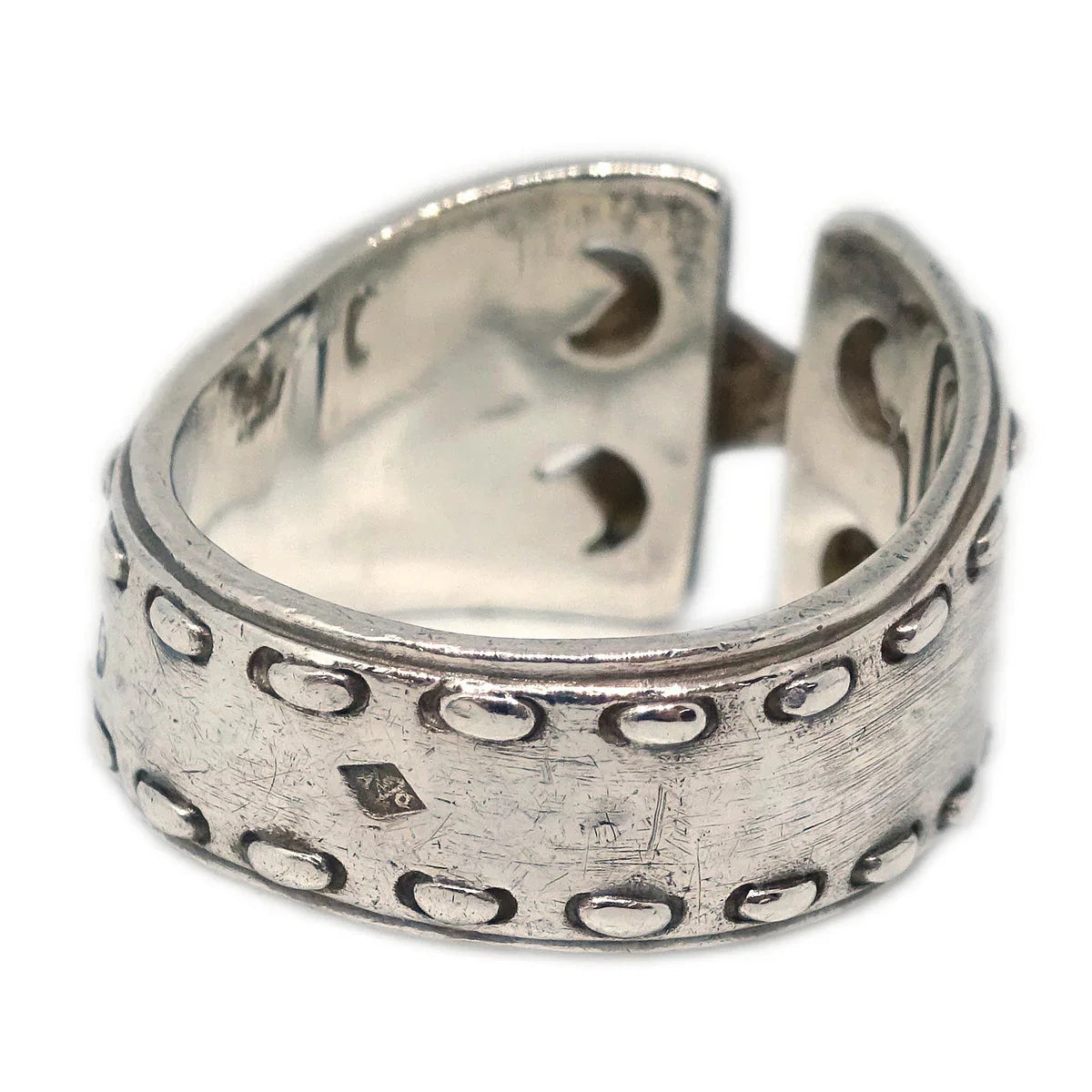 Hermes Ring Silver SV925 #50 #48 #8