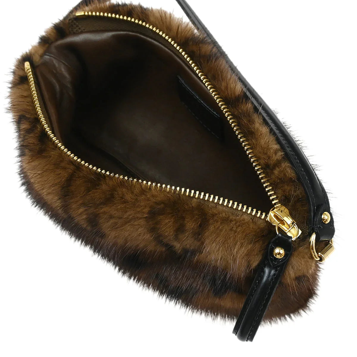 Louis Vuitton * 2009 Monogram Mink Pochette Milla MM M60182
