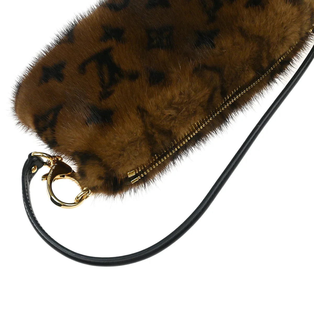 Louis Vuitton * 2009 Monogram Mink Pochette Milla MM M60182