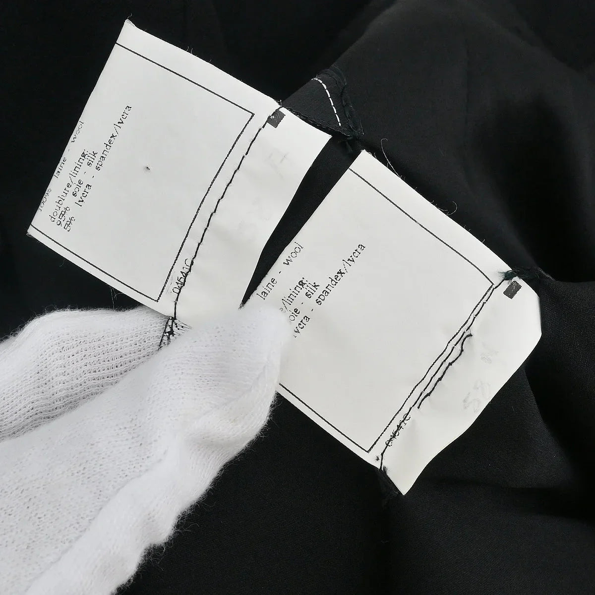 Chanel 1996 Setup Suit Jacket Skirt Black #40