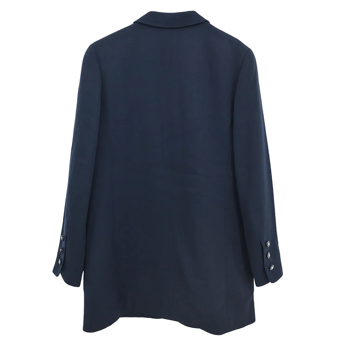 Chanel 1996 Single Breasted Jacket Navy #40