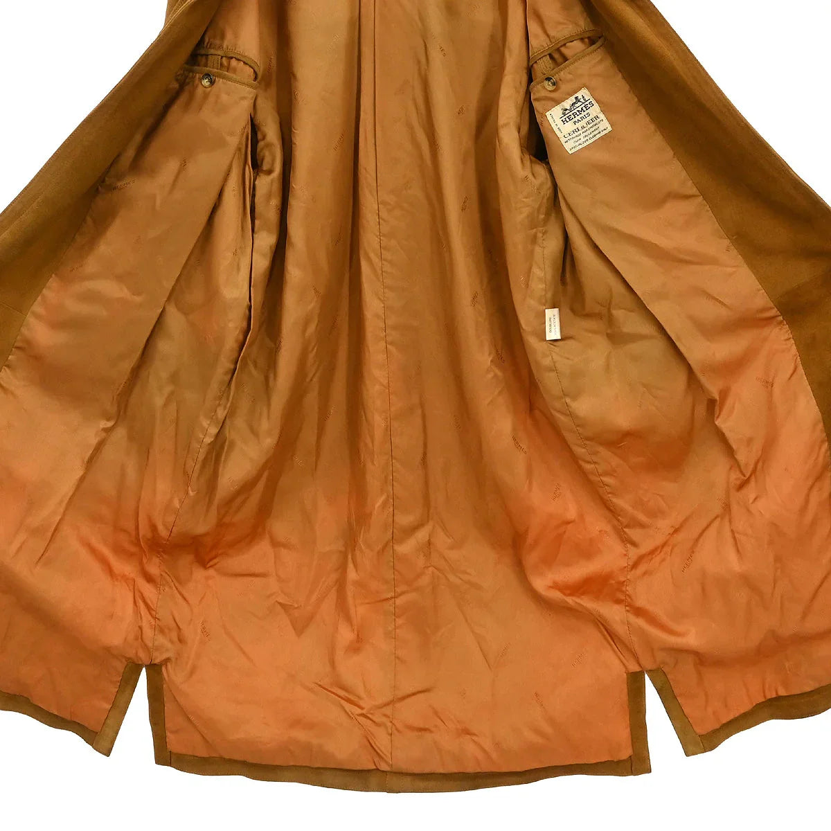 Hermes Duffle Coat Brown #46