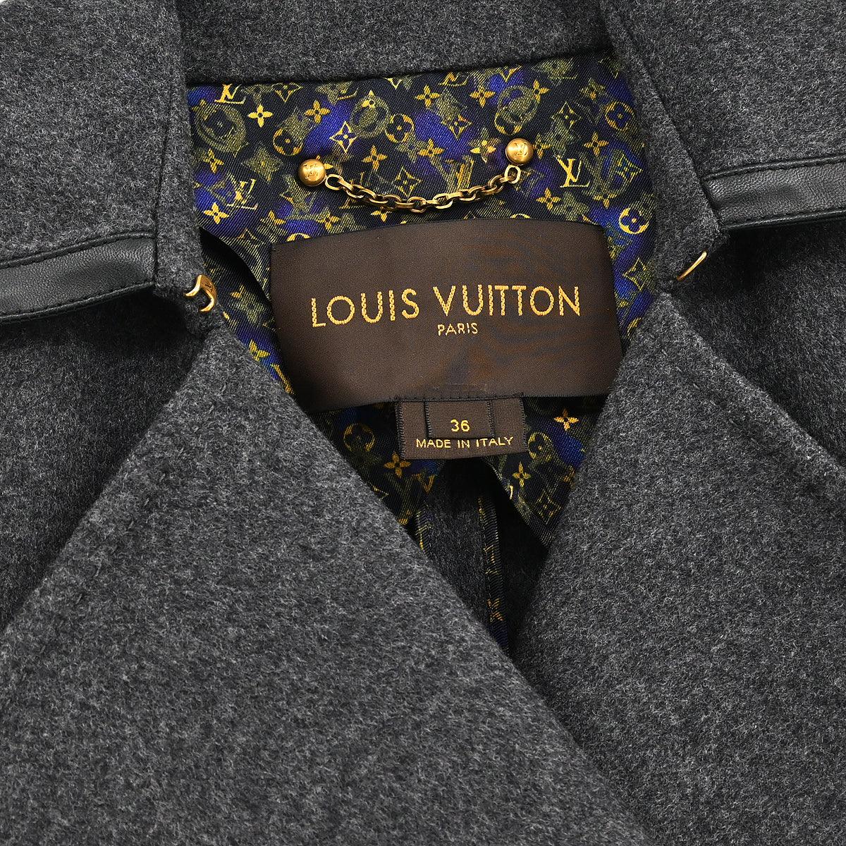 Louis Vuitton Coat Gray #36