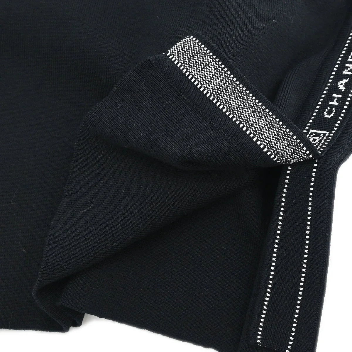 Chanel 2004 Sport Line Sleeveless Dress Black #38