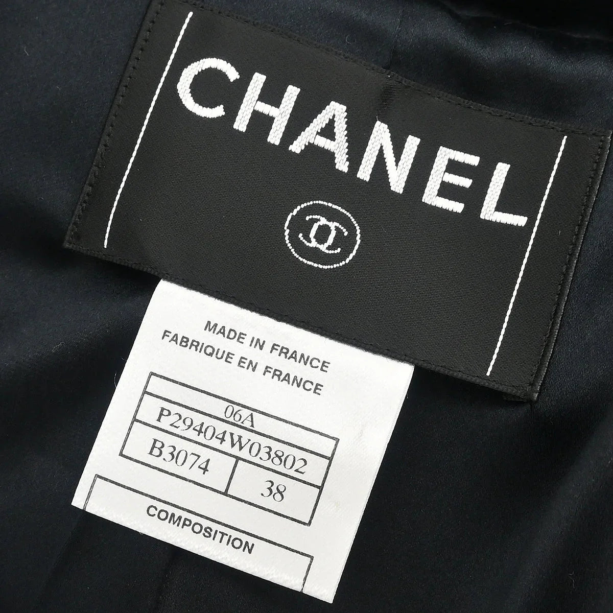 Chanel 2006 Duffel Coat White #38