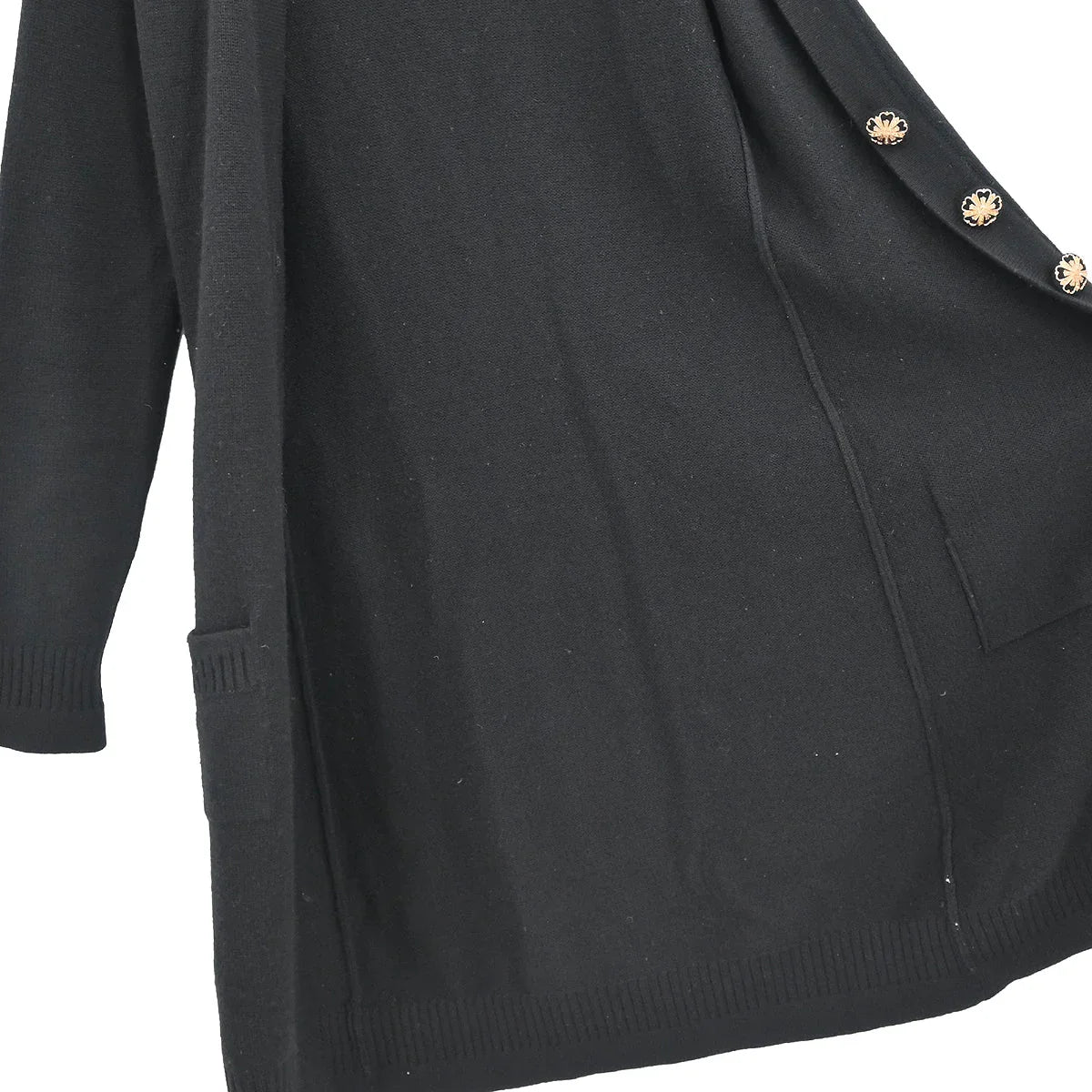 Chanel 2007 Cardigan Black #34