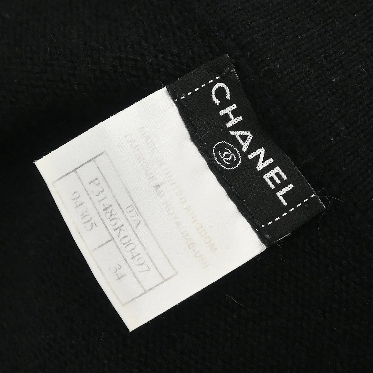 Chanel 2007 Cardigan Black #34