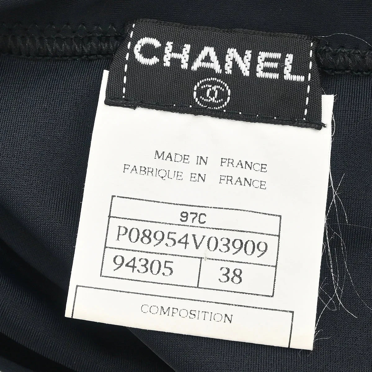 Chanel 1997 T-shirt Black #38