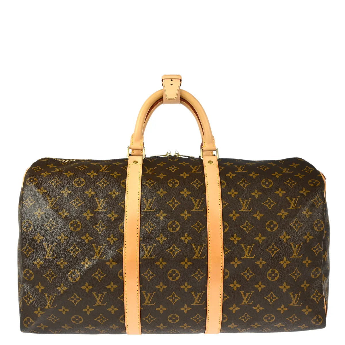Louis Vuitton 2003 Monogram Keepall 50 Duffle Travel Handbag M41426
