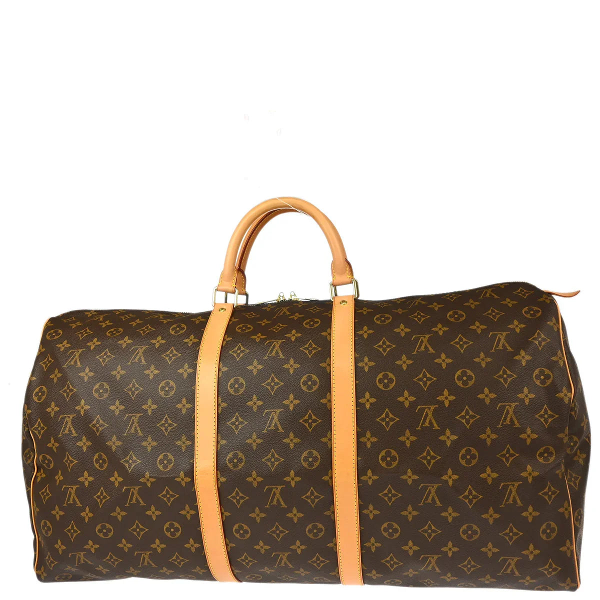 Louis Vuitton 2002 Monogram Keepall 60 Duffle Handbag M41422