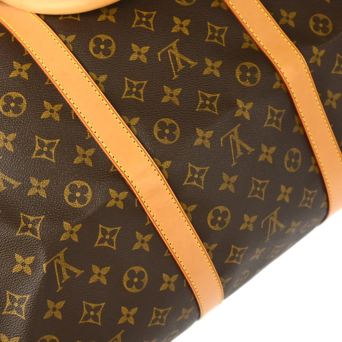 Louis Vuitton 2002 Monogram Keepall 60 Duffle Handbag M41422