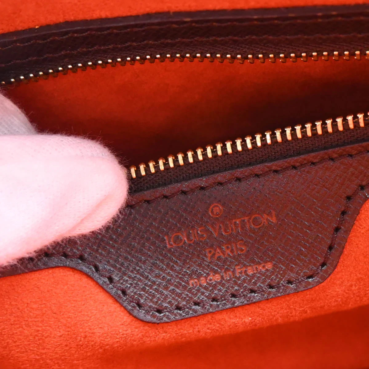 Louis Vuitton 1998 Damier Triana Handbag N51155