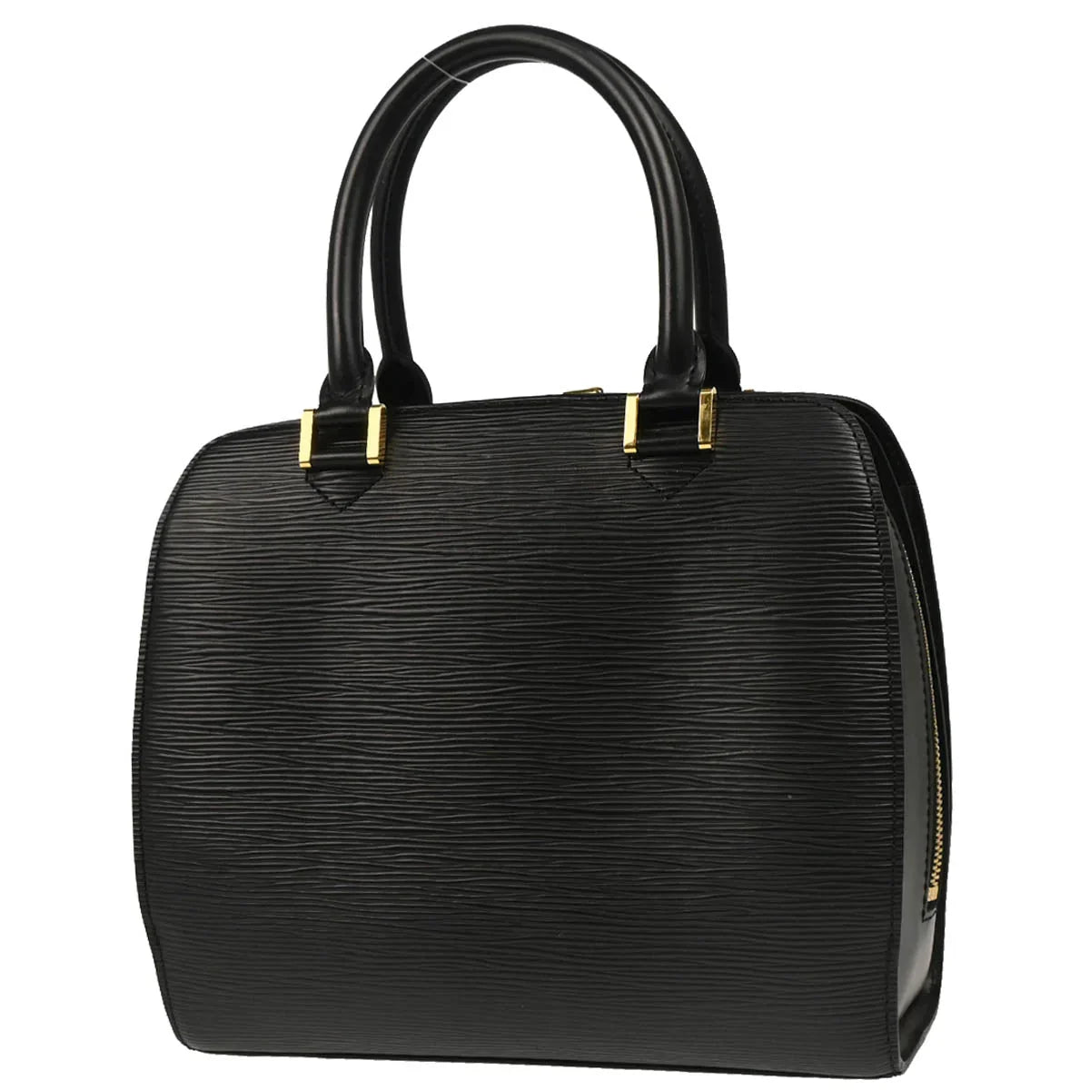 Louis Vuitton 1998 Black Epi Pont Neuf Handbag M52052