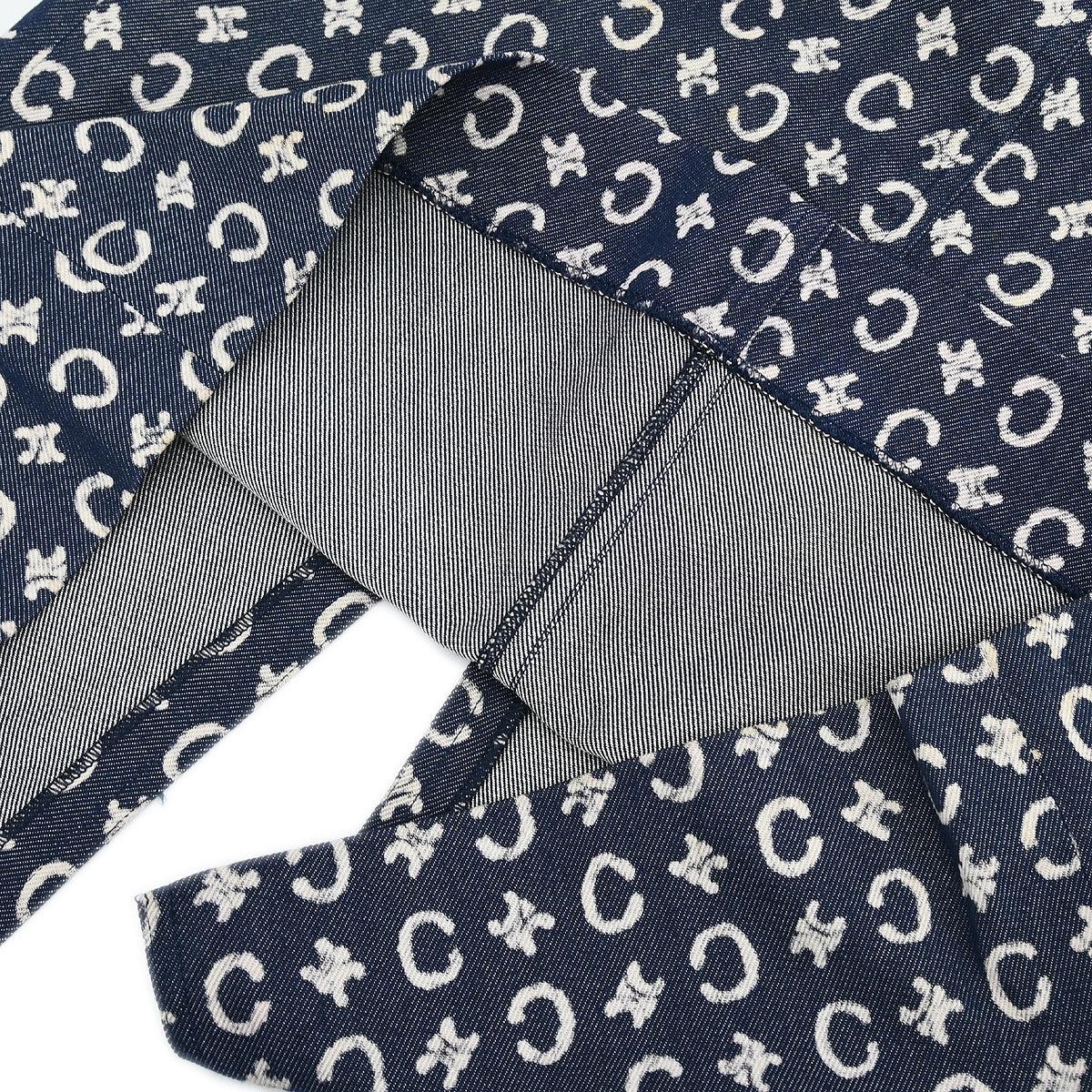Celine Skirt Macadam Denim Blue #34