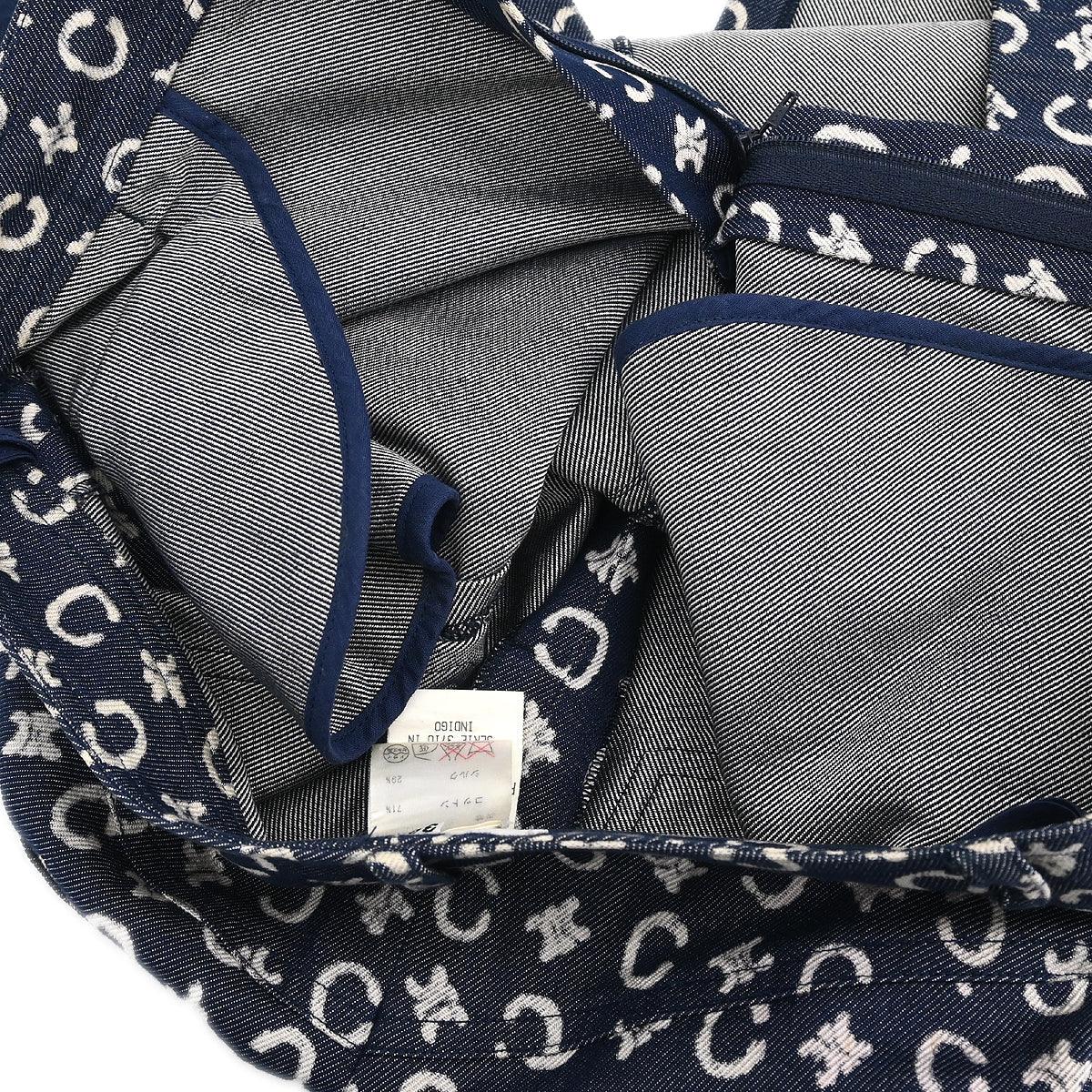 Celine Skirt Macadam Denim Blue #34