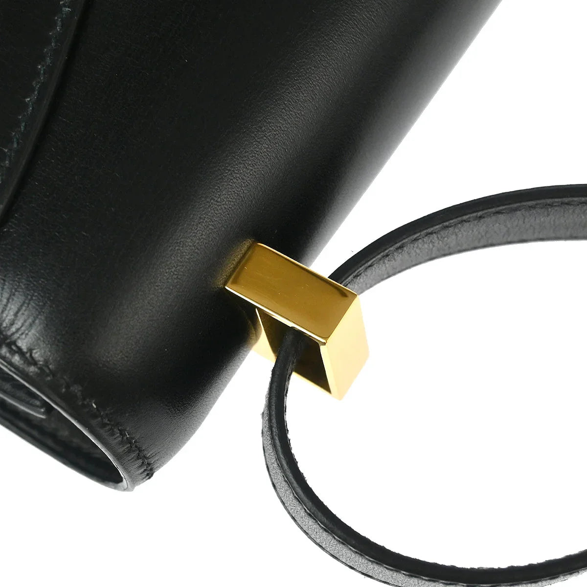 Hermes 1997 Black Box calf Constance 23 Shoulder Bag