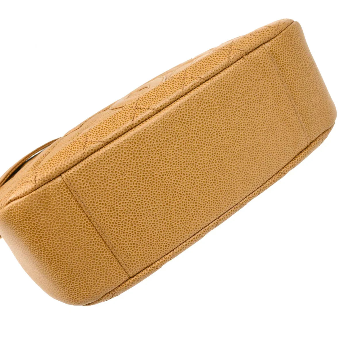 Chanel 2003-2004 Beige Caviar Handbag