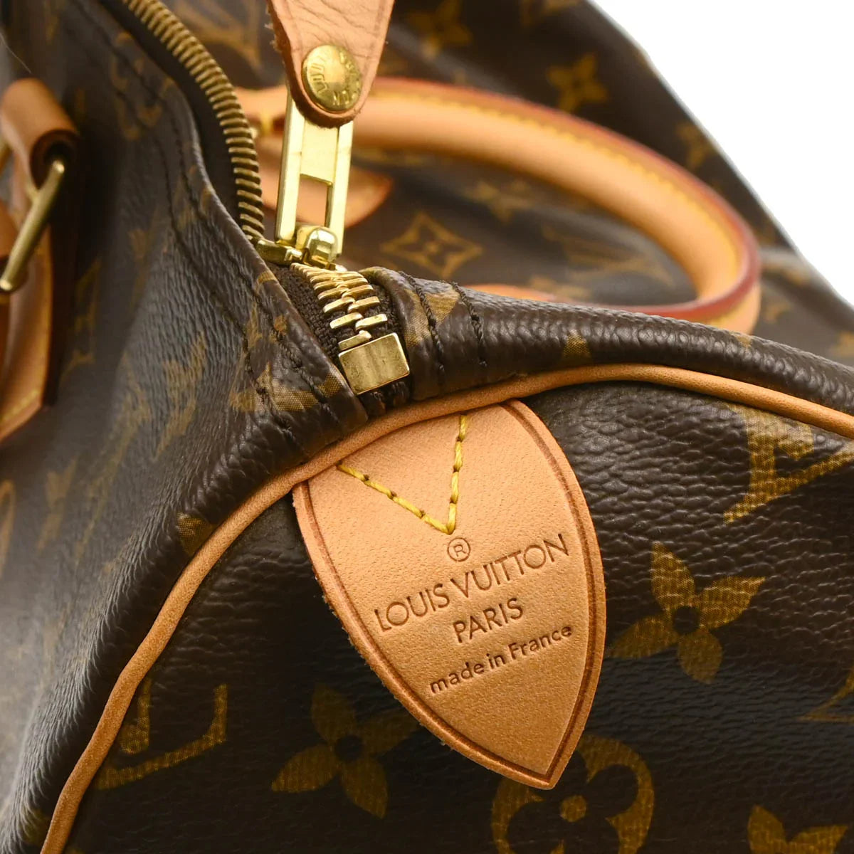 Louis Vuitton 2007 Monogram Speedy 35 Handbag M41524