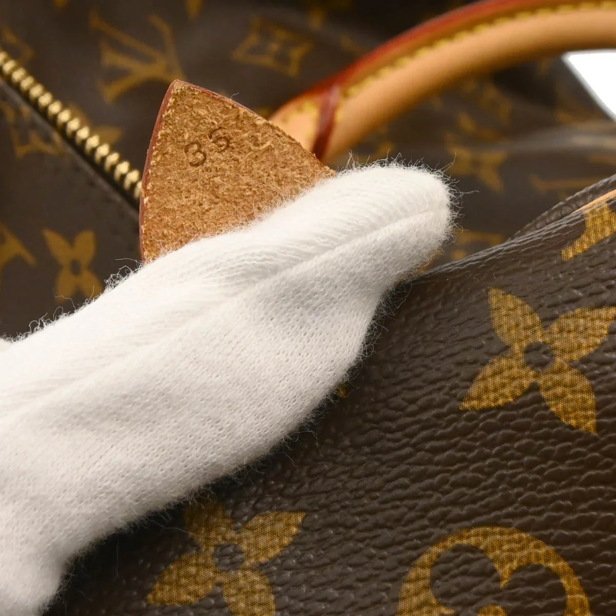 Louis Vuitton 2007 Monogram Speedy 35 Handbag M41524